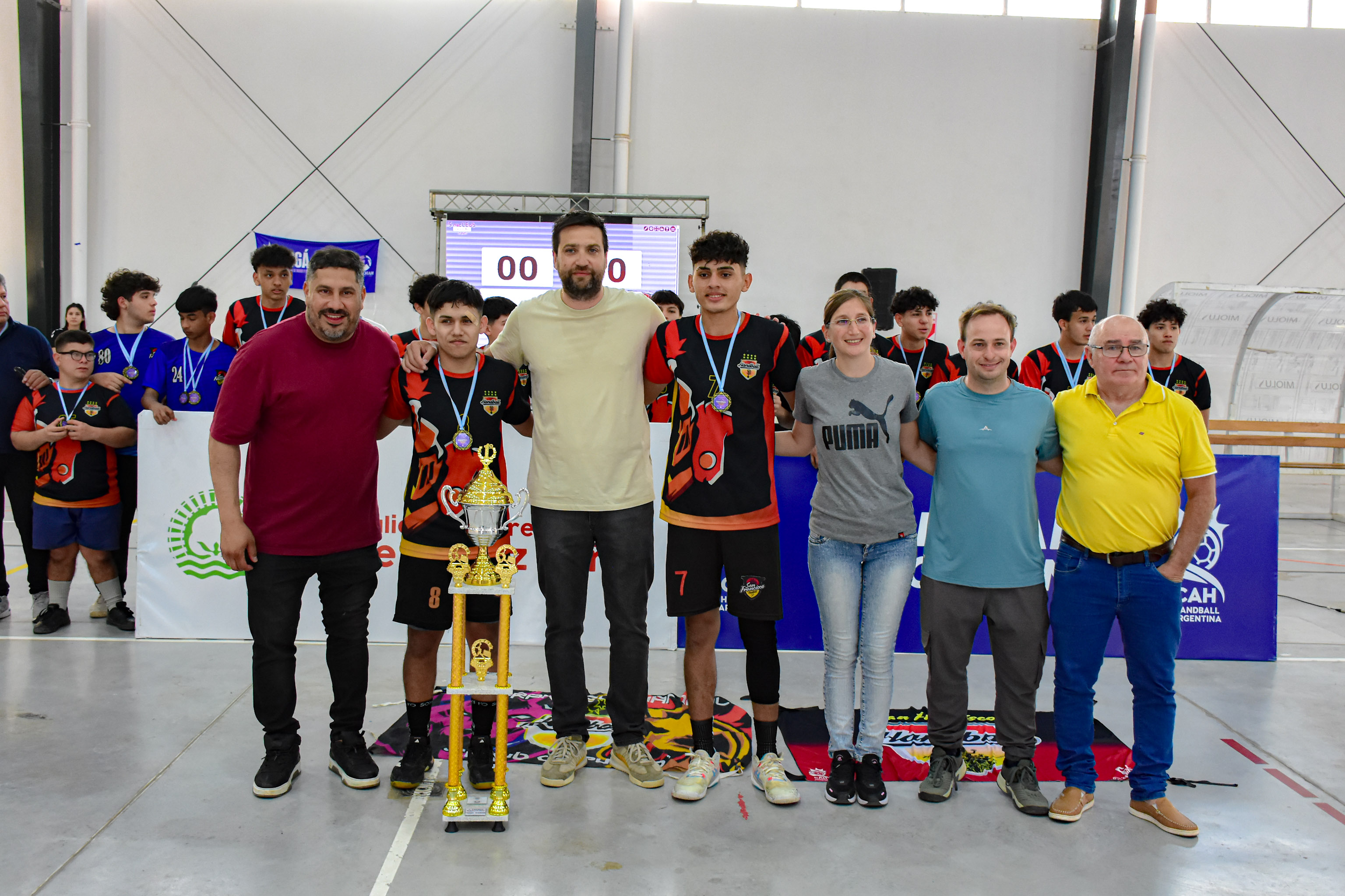 Con total éxito finalizó el argentino de Handball Fase 1 de Cadetes en Sáenz Peña