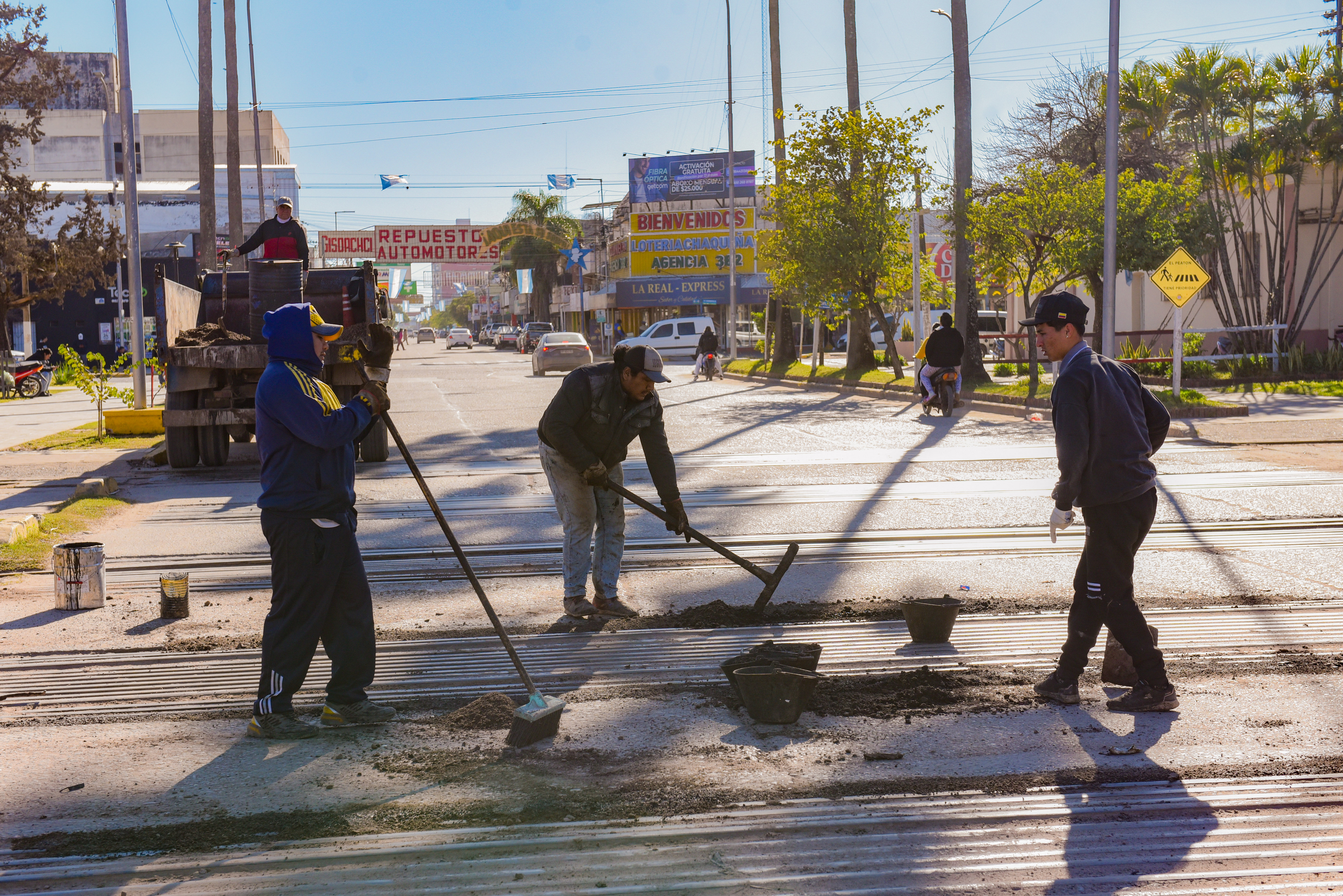 El municipio avanza con intervenciones en distintos puntos de la ciudad