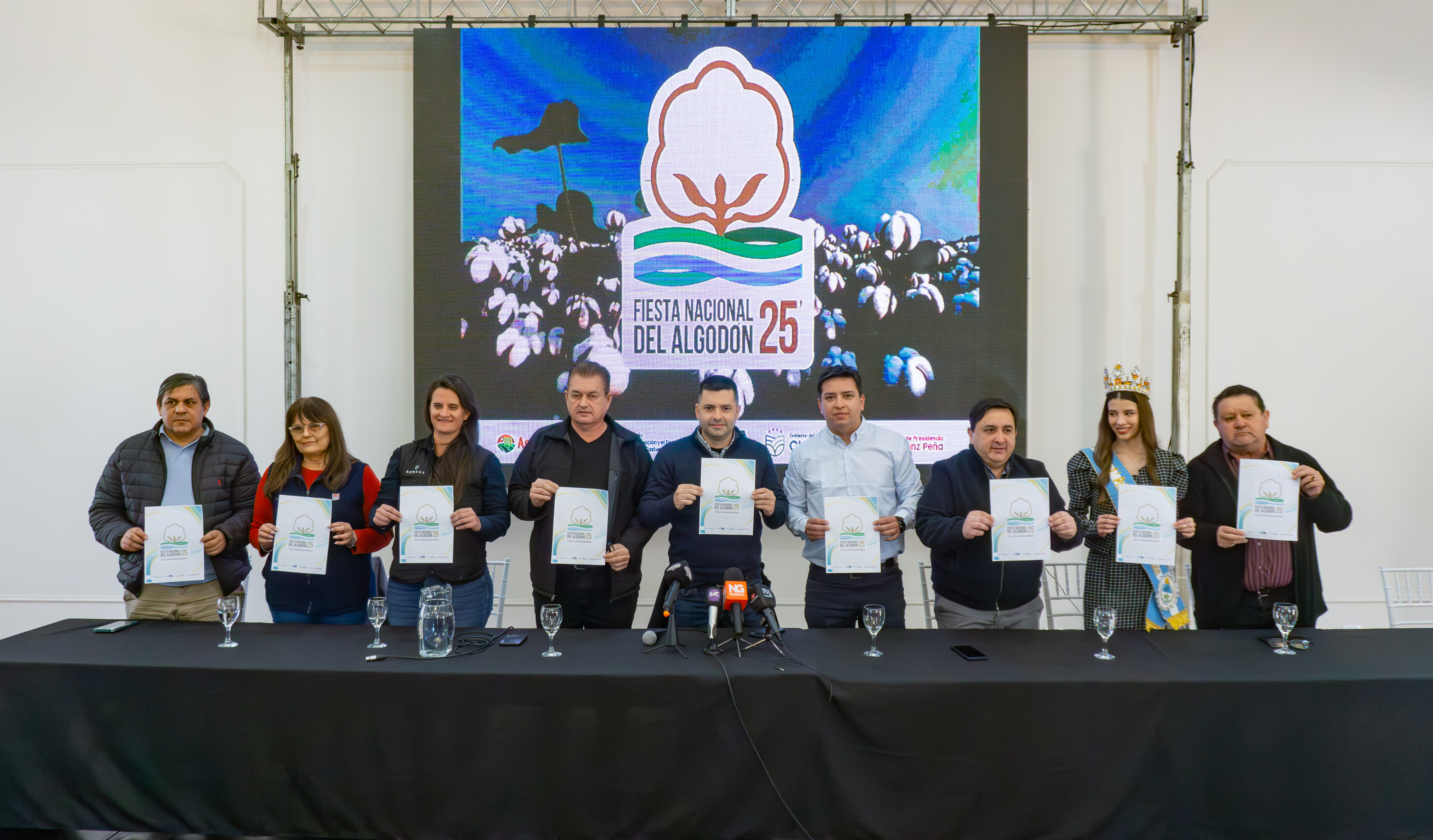 Se lanzó oficialmente la Fiesta Nacional del Algodón 2025