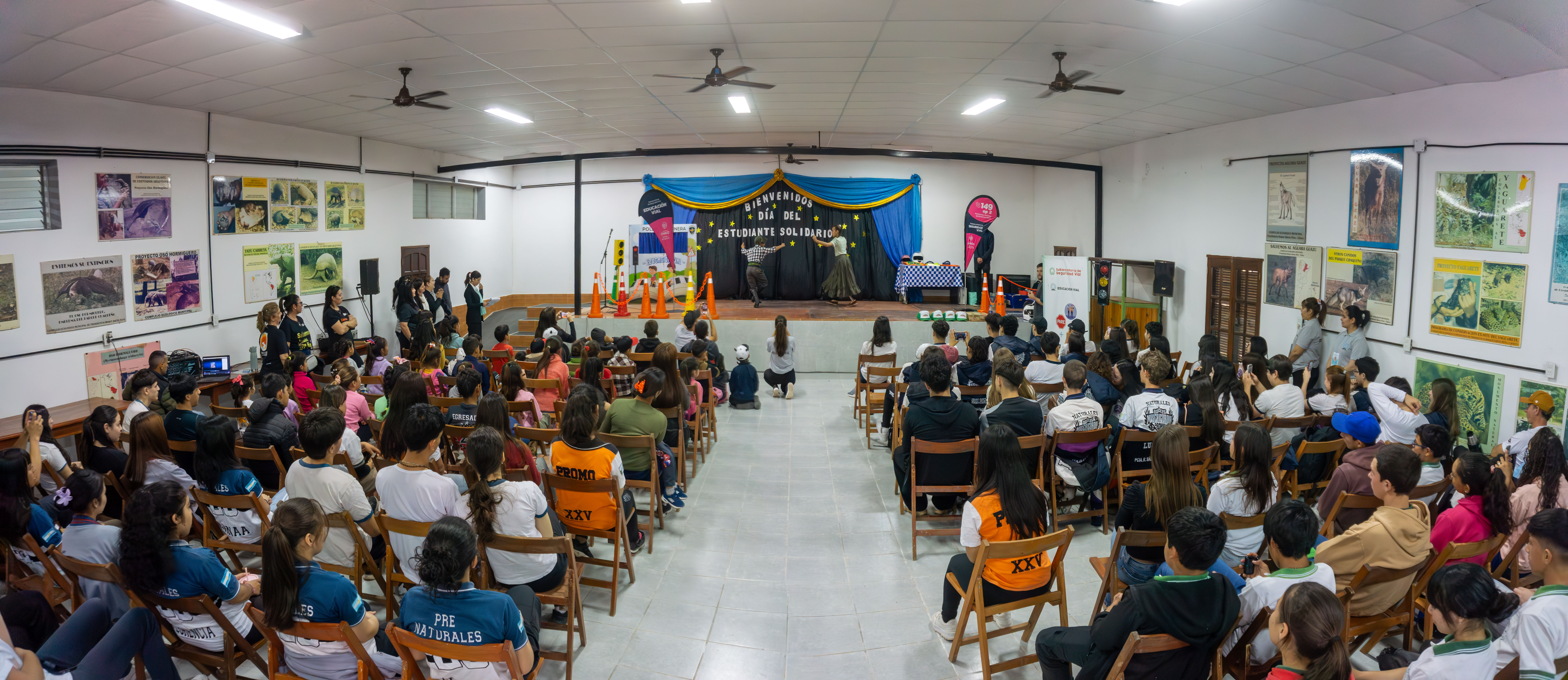 El municipio conmemoró el Día del Estudiante Solidario con una jornada sobre educación vial