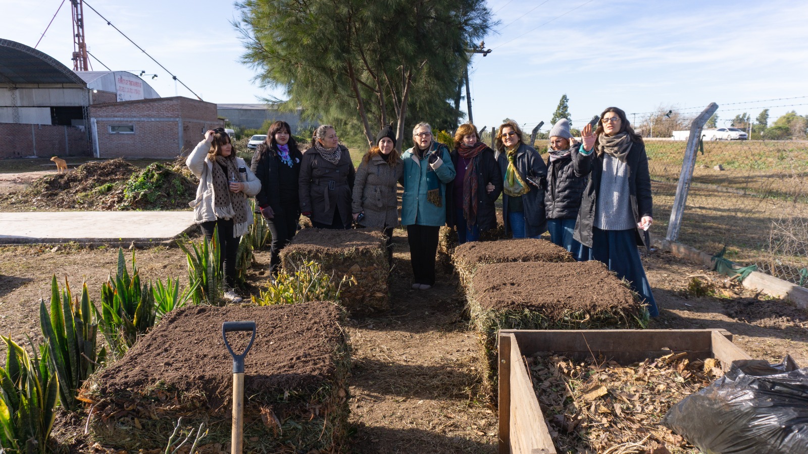 El Plan Sáenz Peña Sustentable y Circular muestra sus avances en la planta de reciclaje