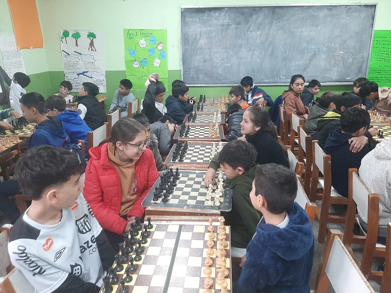 Se realizó la 2° jornada interliga centro de ajedrez
