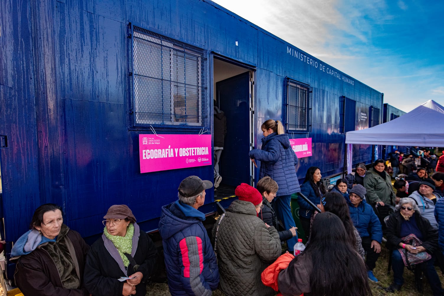 Comenzó el operativo integral del Tren 25 de Mayo en Sáenz Peña