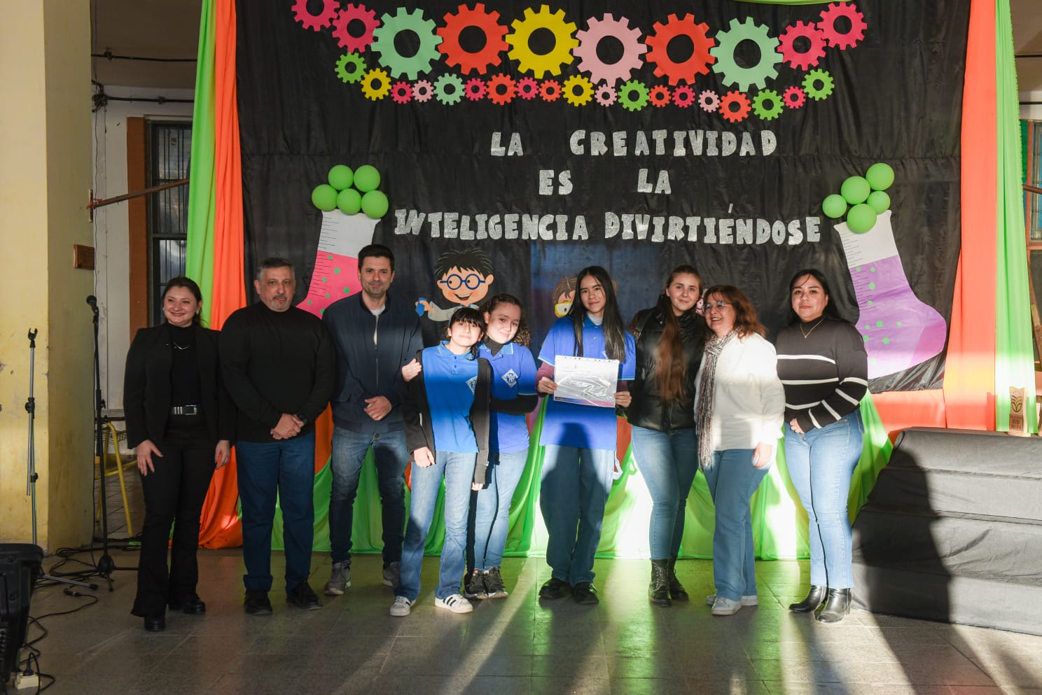 El intendente Bruno Cipolini acompañó la instancia regional de la Feria de Ciencias
