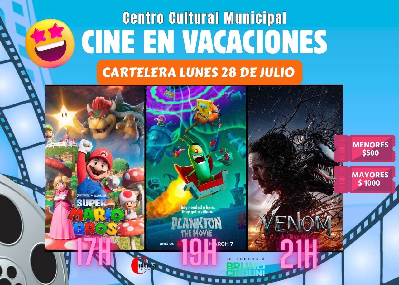 Última semana del ciclo de "cine en vacaciones de invierno"