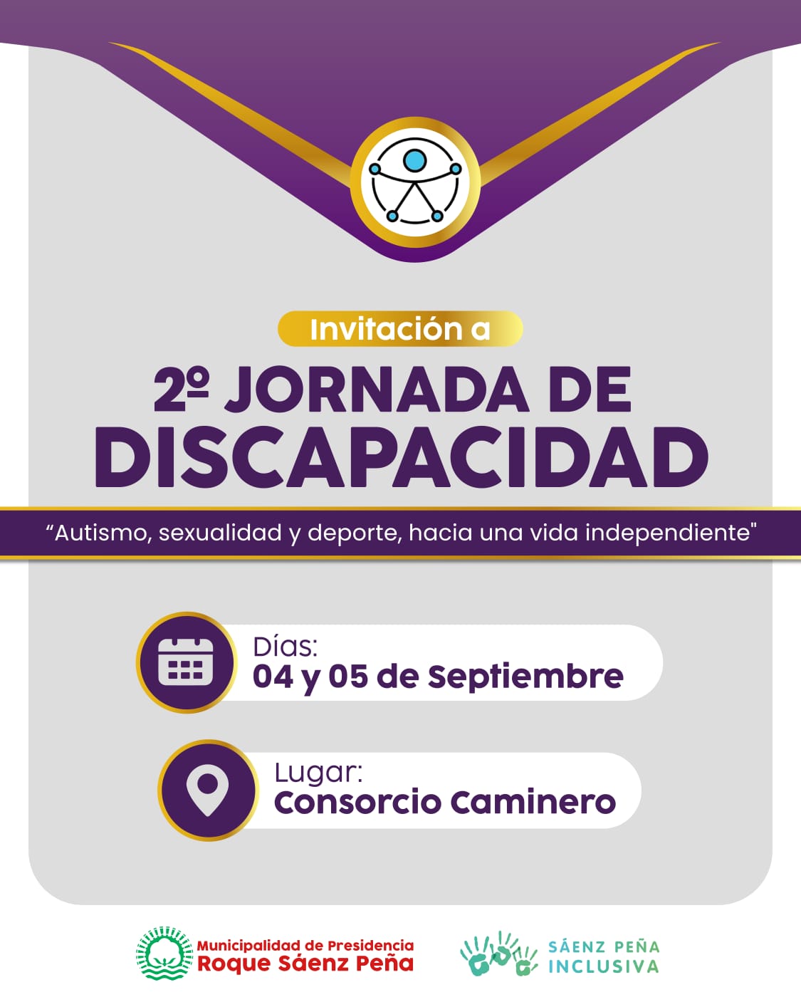 Todo listo para la 2° Jornada de Discapacidad que tendrá relevo de funciones para los docentes de la provincia