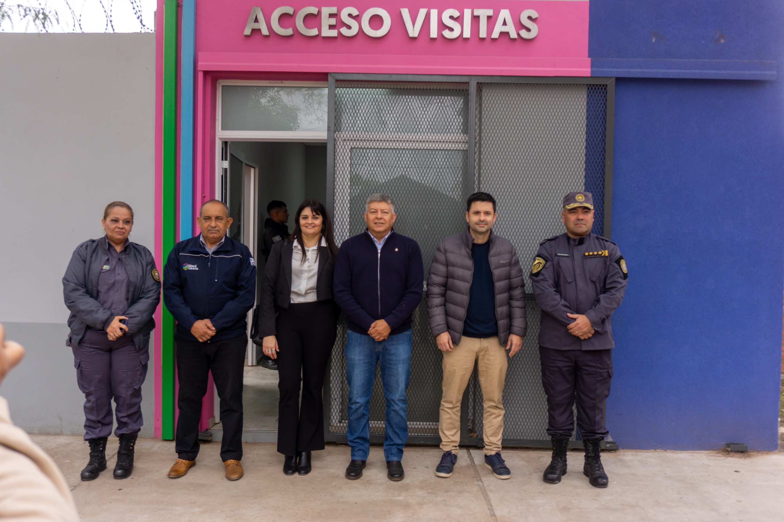 El intendente Bruno Cipolini acompañó a Matkovich en una recorrida por la futura Unidad Penal N.º 9 y el proyecto de una nueva comisaría