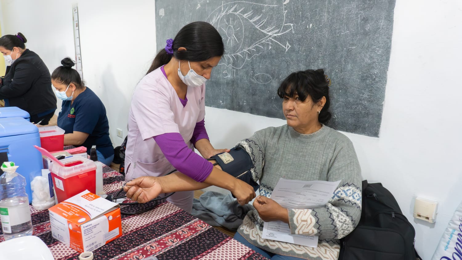 El Programa Municipal de Salud continúa llevando atención primaria a los barrios