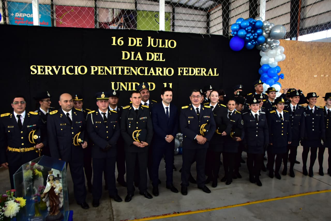 El intendente Bruno Cipolini participó del acto por el Día del Servicio Penitenciario Federal