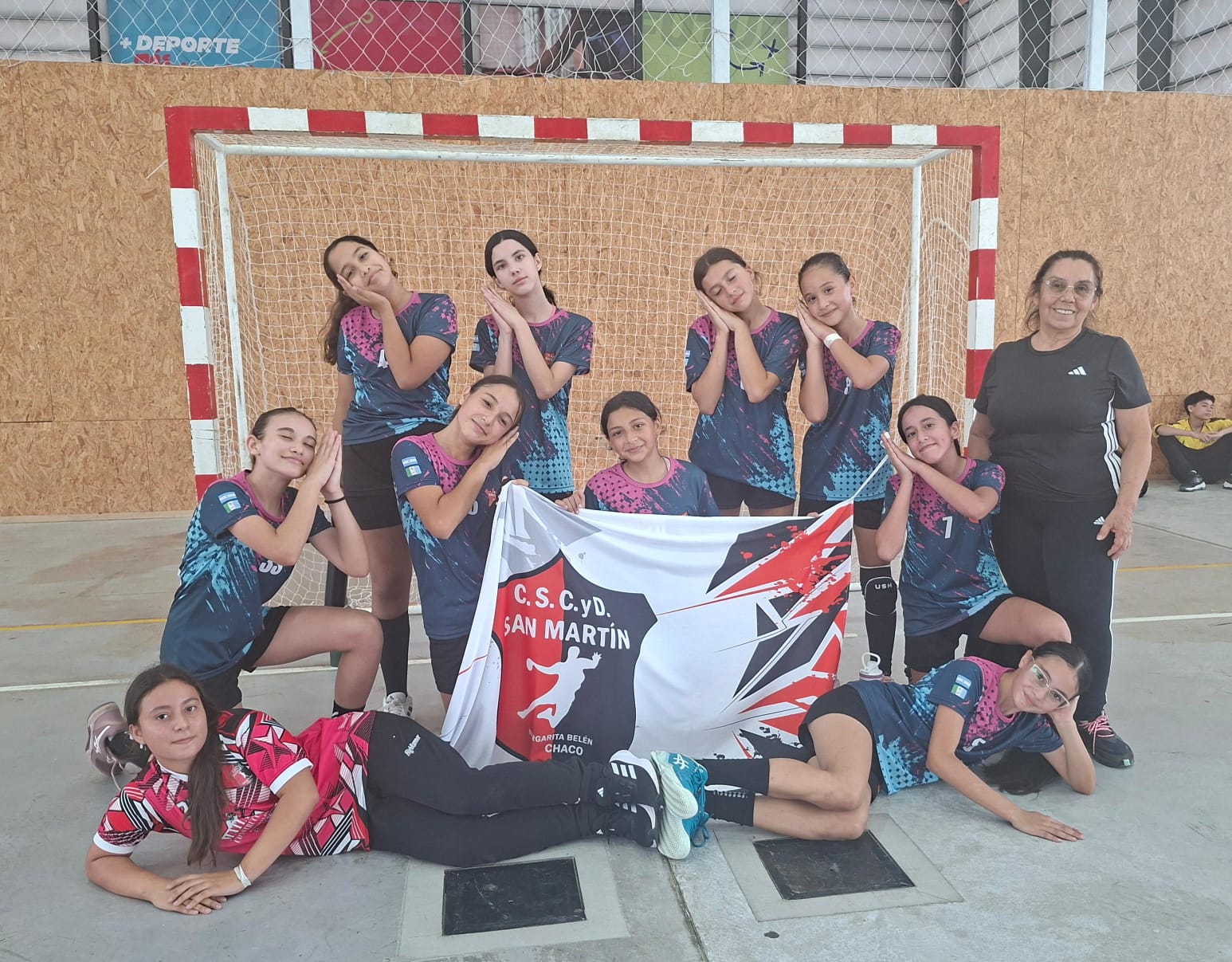 La fecha del clausura de handball se jugó en Sáenz Peña