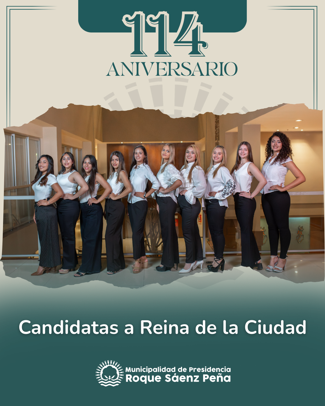 Este sábado se realizará la elección de la Reina de Presidencia Roque Sáenz Peña