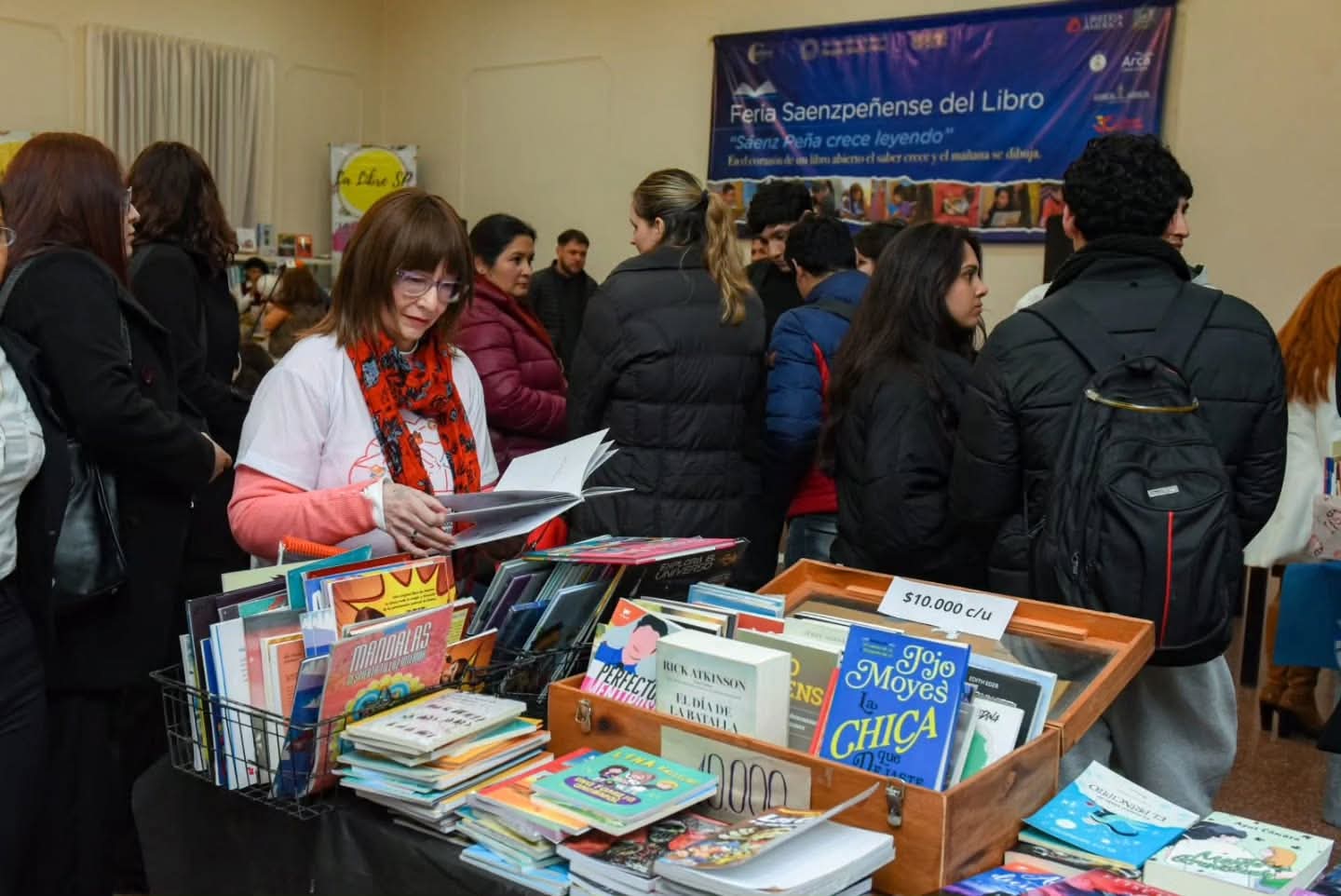 ¡Sáenz Peña crece leyendo! Quedó oficialmente inaugurada la 6° Feria del Libro