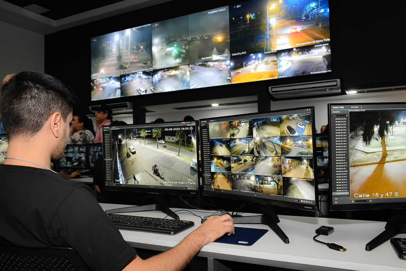 El Centro de Monitoreo refuerza su presencia en toda la ciudad