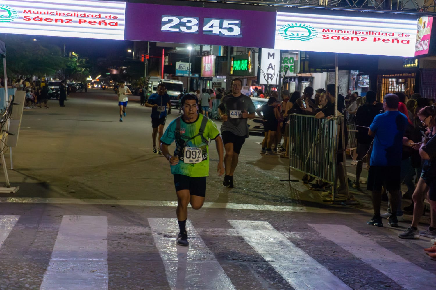 Multitudinaria convocatoria en la maratón aniversario
