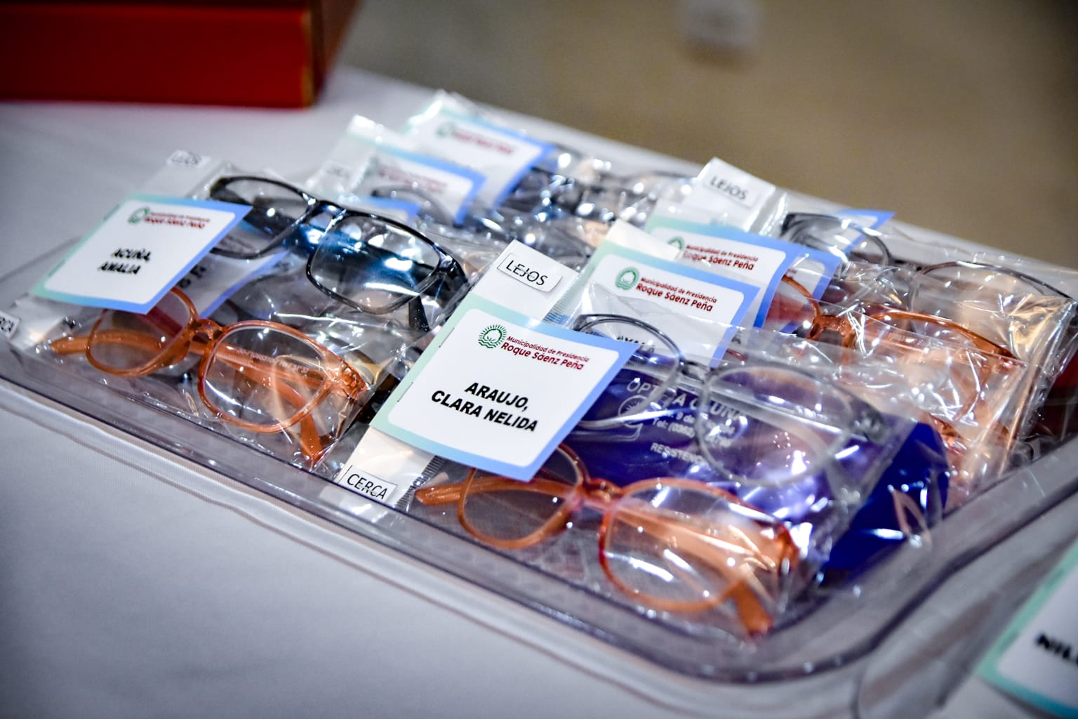El municipio realizó una nueva entrega de anteojos de receta