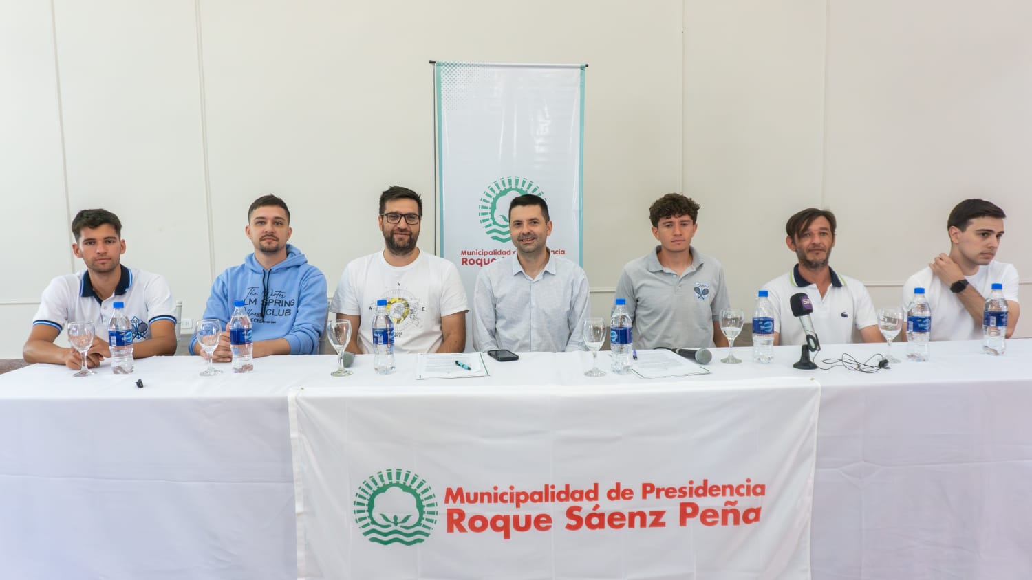 Sáenz Peña se prepara para la "Copa Block Capital" de tenis