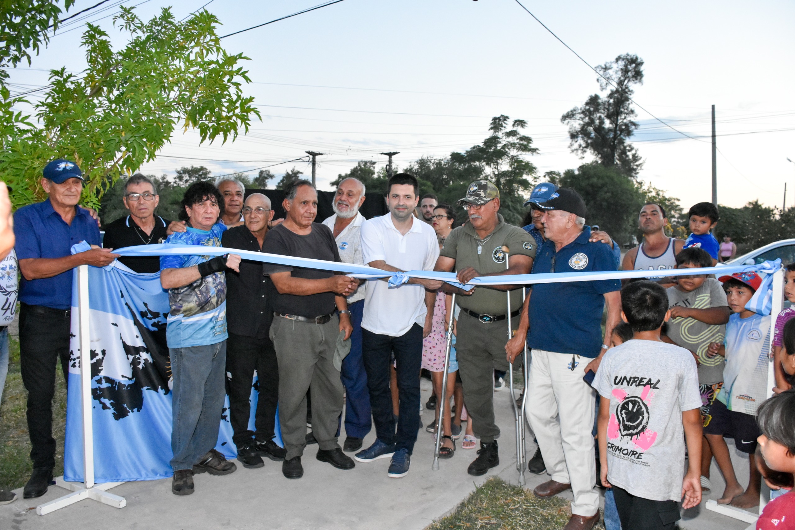 Se Inauguró la Plaza Héroes de Malvinas en el Barrio Mitre