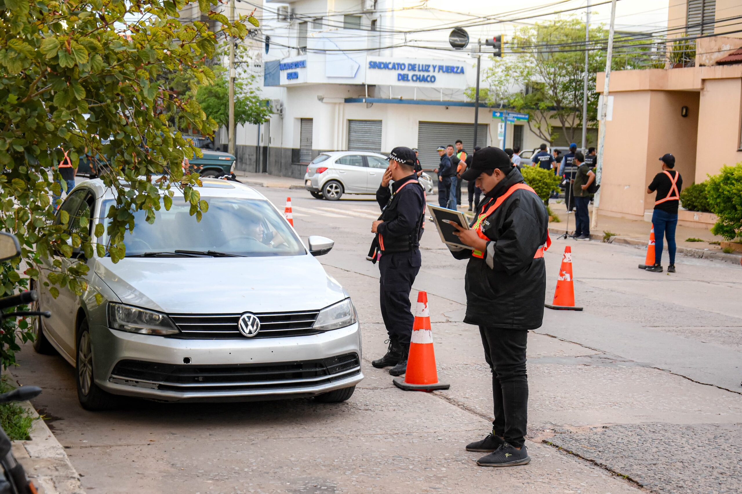 Municipio y  Policía realizaron un operativo conjunto de control vehicular