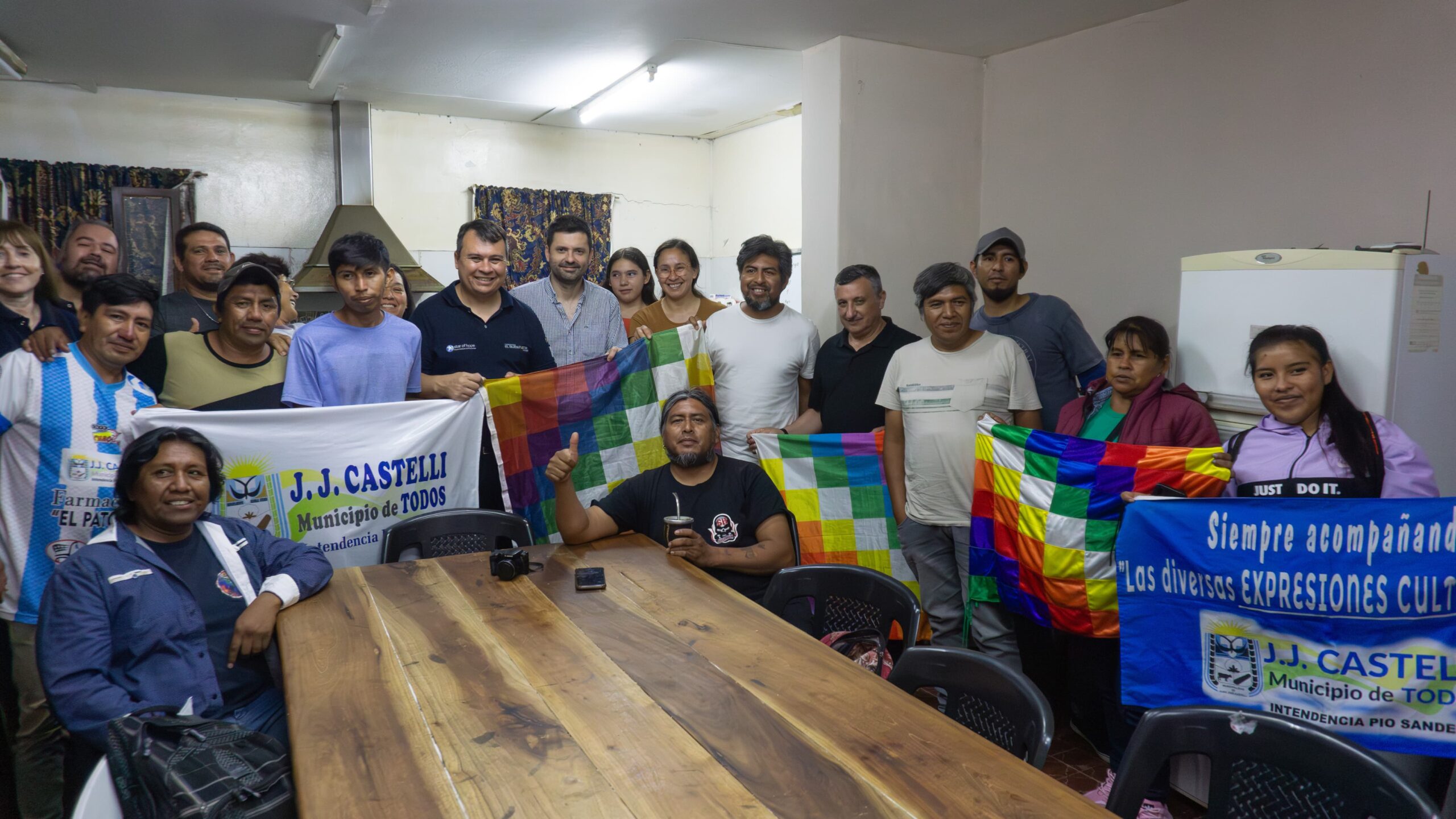 El intendente Bruno Cipolini participó del 1° Encuentro de Arte y Cultura Indígena