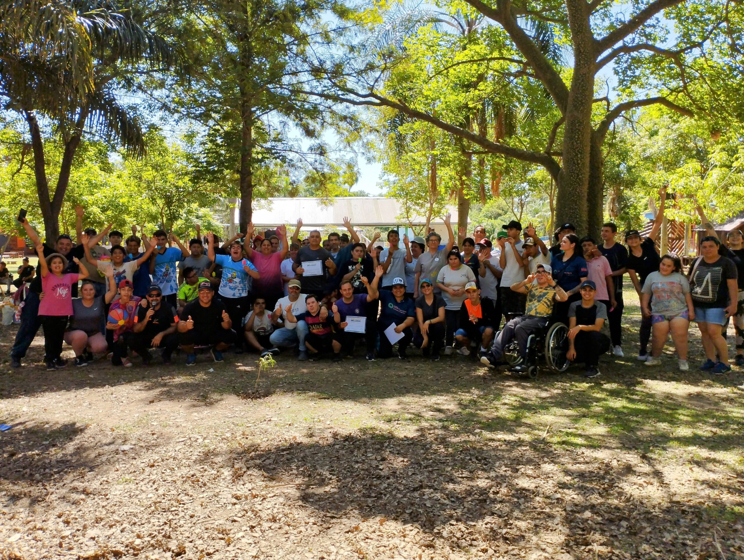 Deporte Adaptado realizó el primer campamento inclusivo