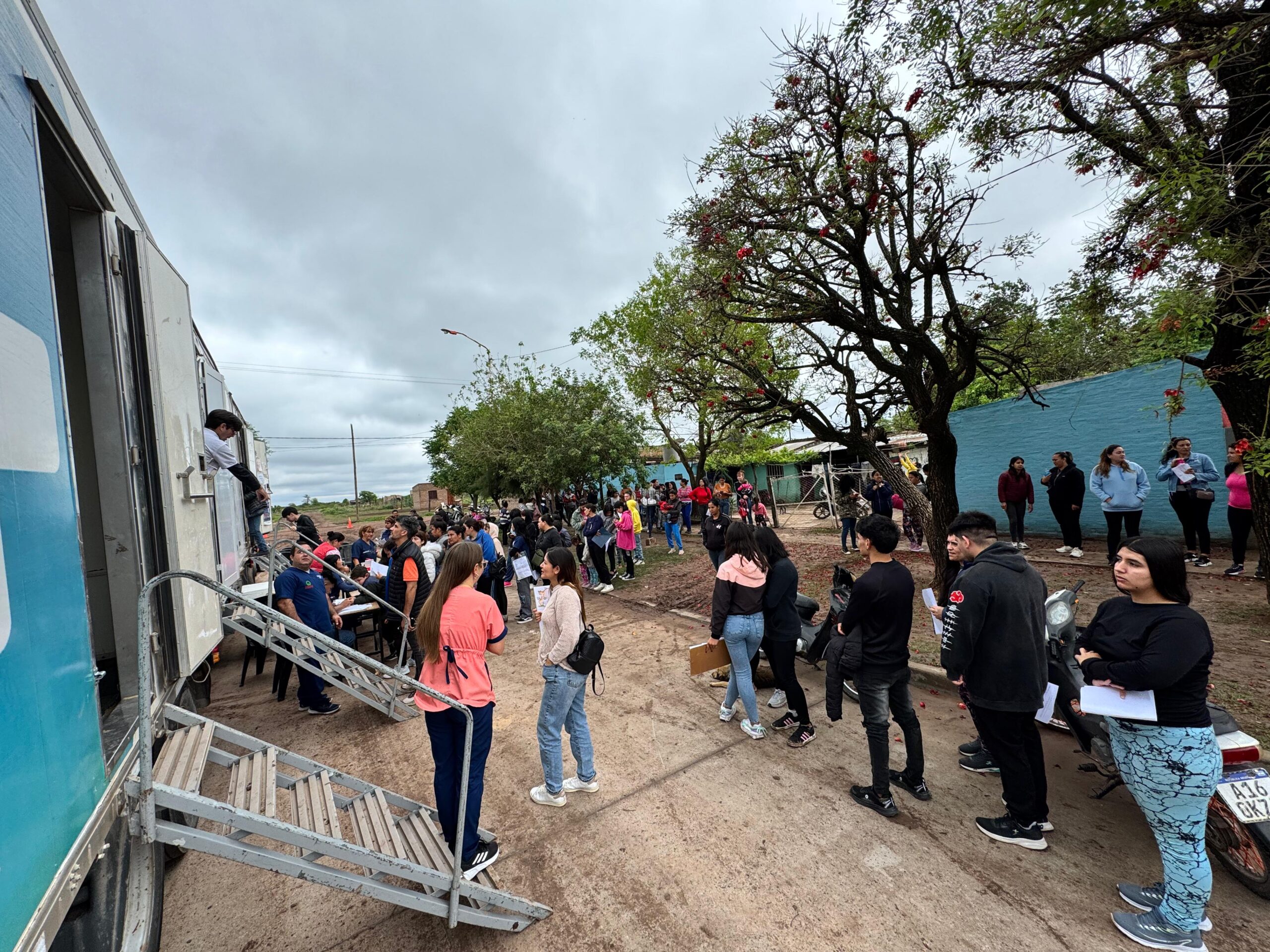 El Programa Municipal de Salud llegó al barrio Ginés Benítez