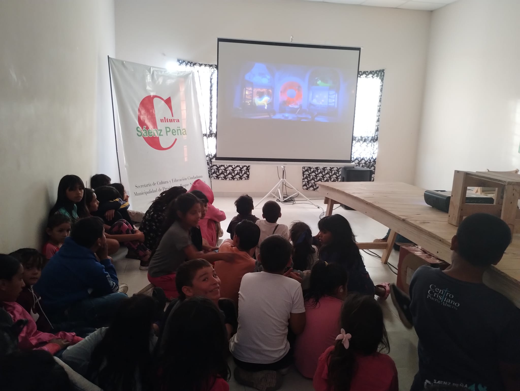 El ciclo de “Cine en los Barrios” llegó al CIC del barrio Matadero