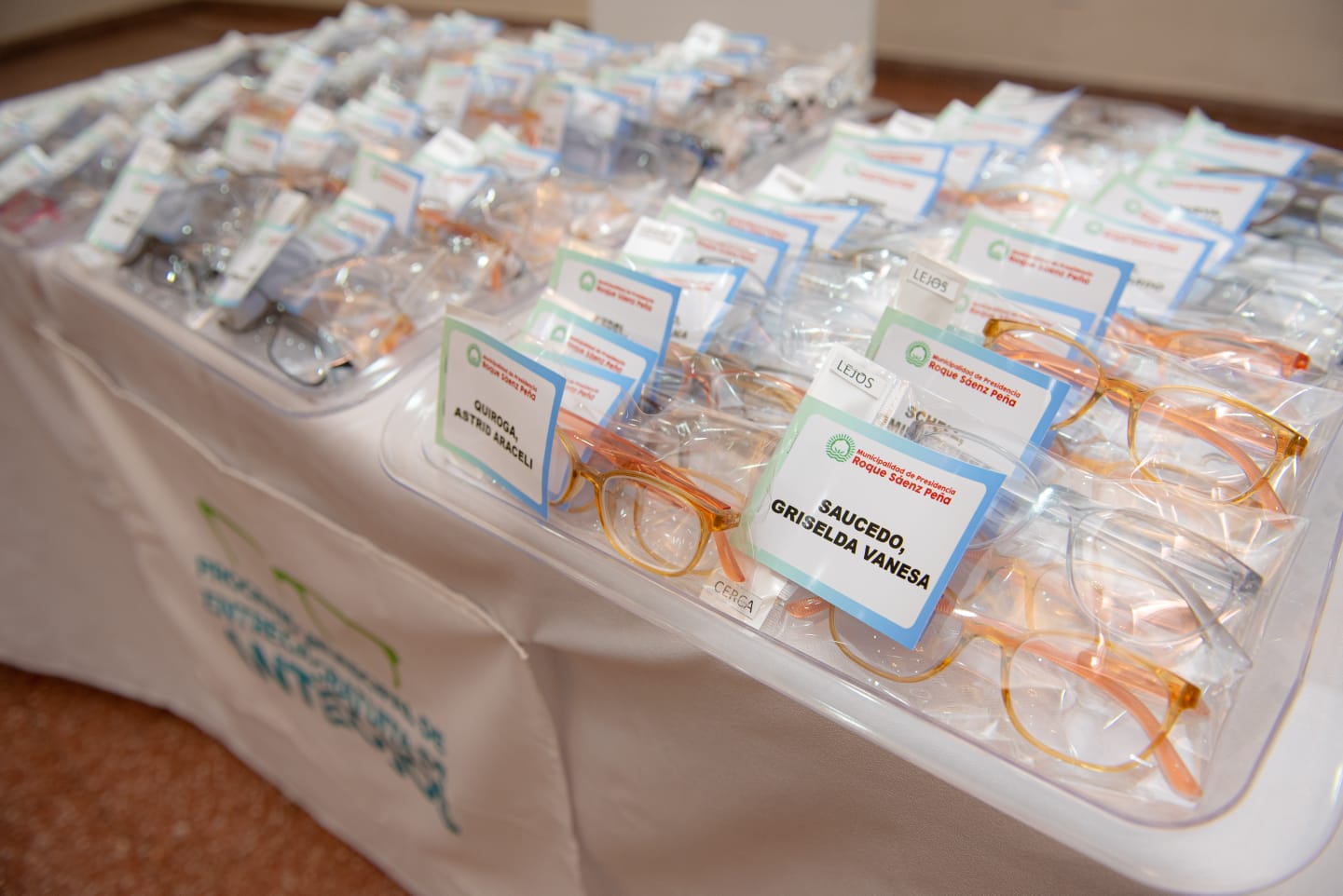 El municipio realizó una nueva entrega gratuita de anteojos de receta