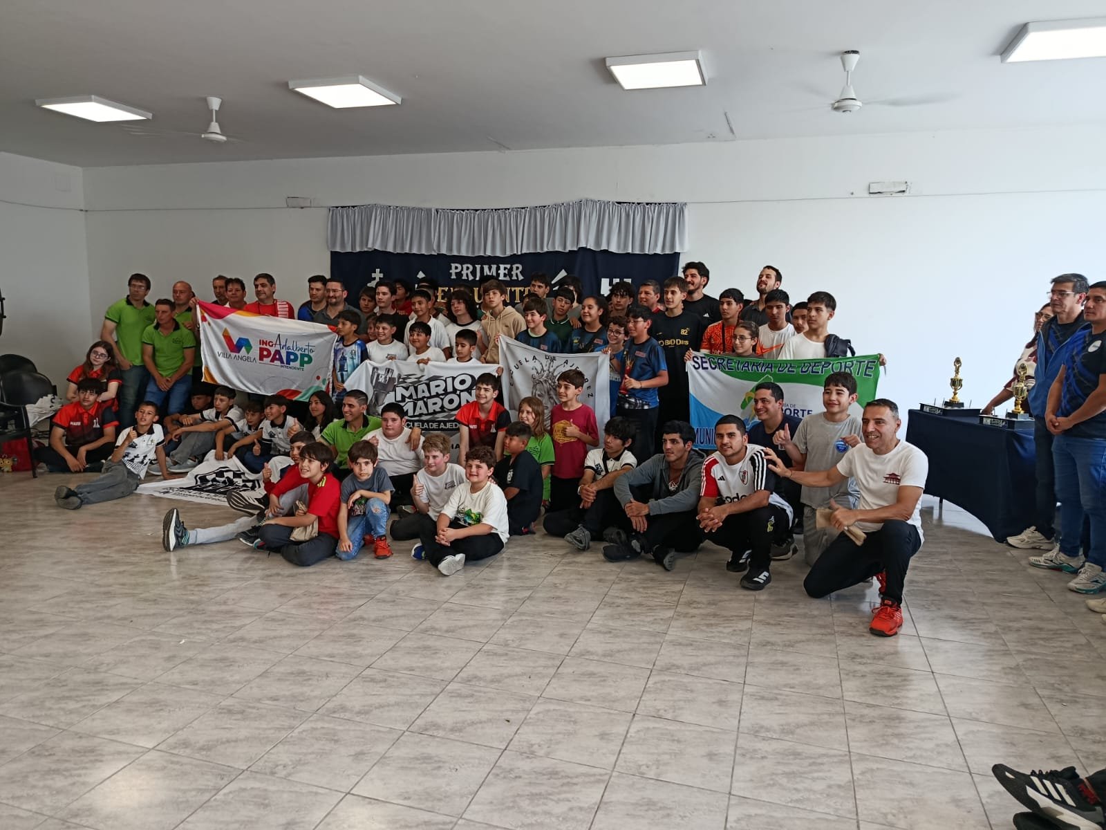 La Escuela Municipal de Ajedrez participó del 1° Torneo Escolar Juvenil en Villa Berthet
