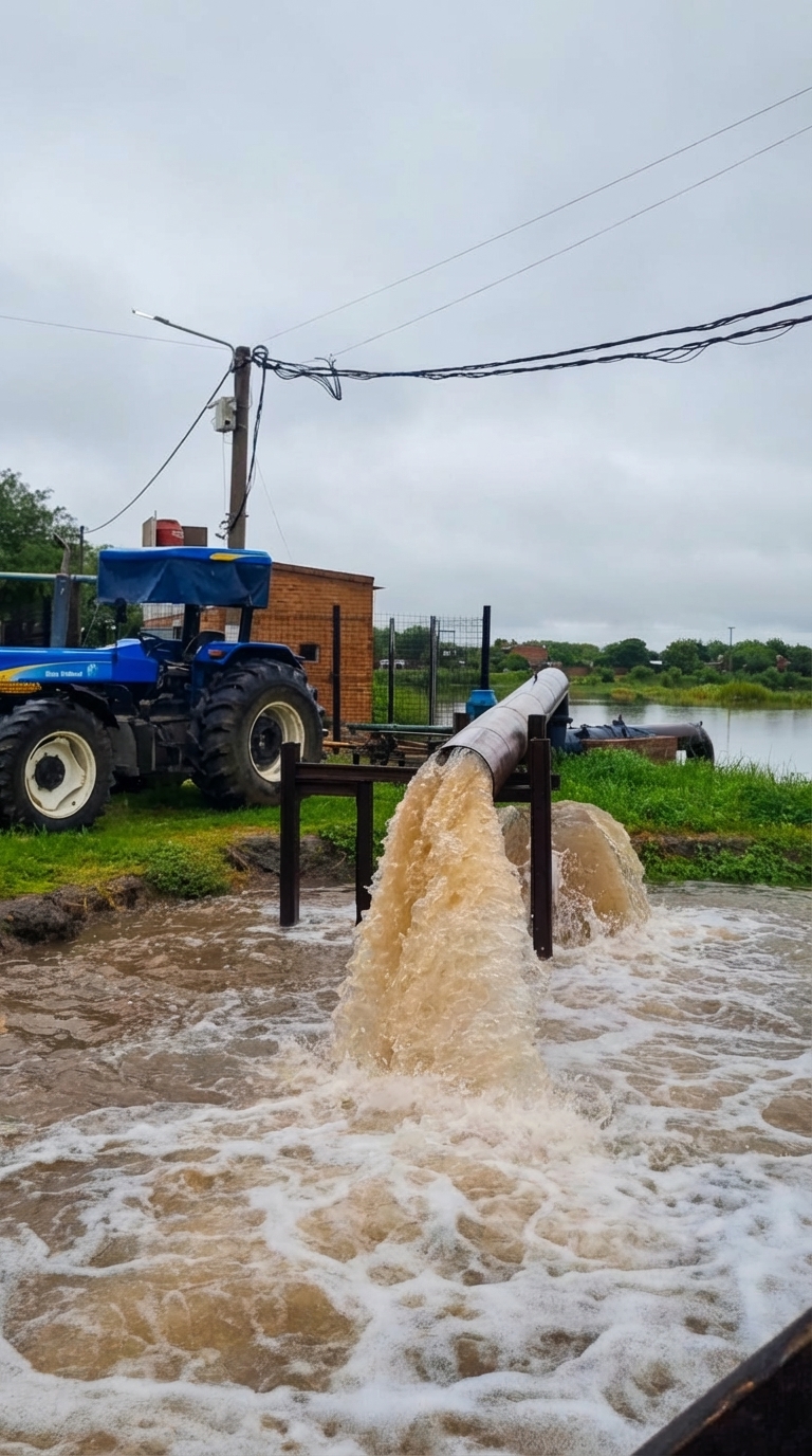 El sistema de bombeo de la ciudad se encuentra operativo tras las precipitaciones registradas
