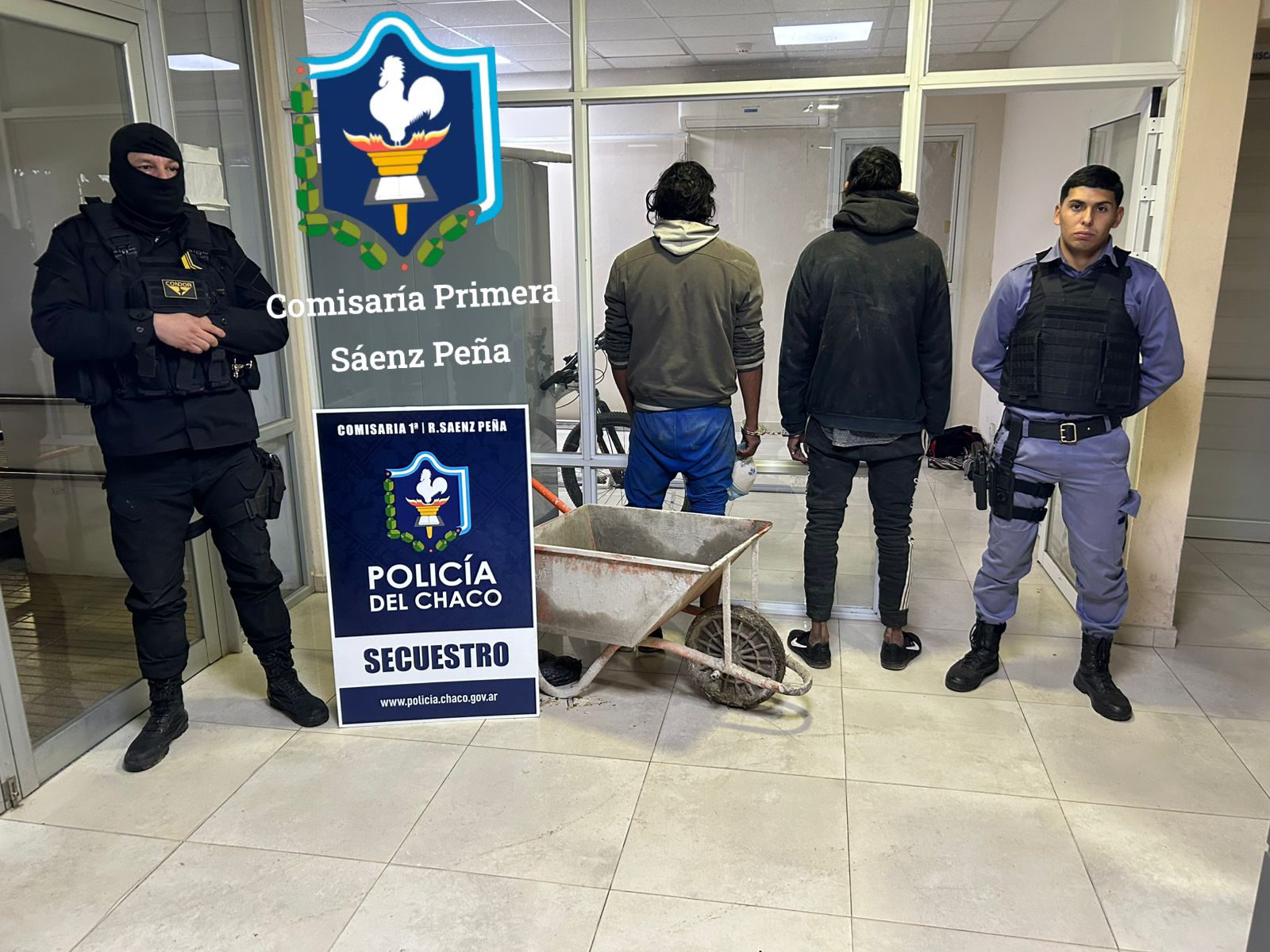 En trabajo conjunto entre Monitoreo y Policía lograron recuperar bienes robados y prevenir delitos en distintos barrios