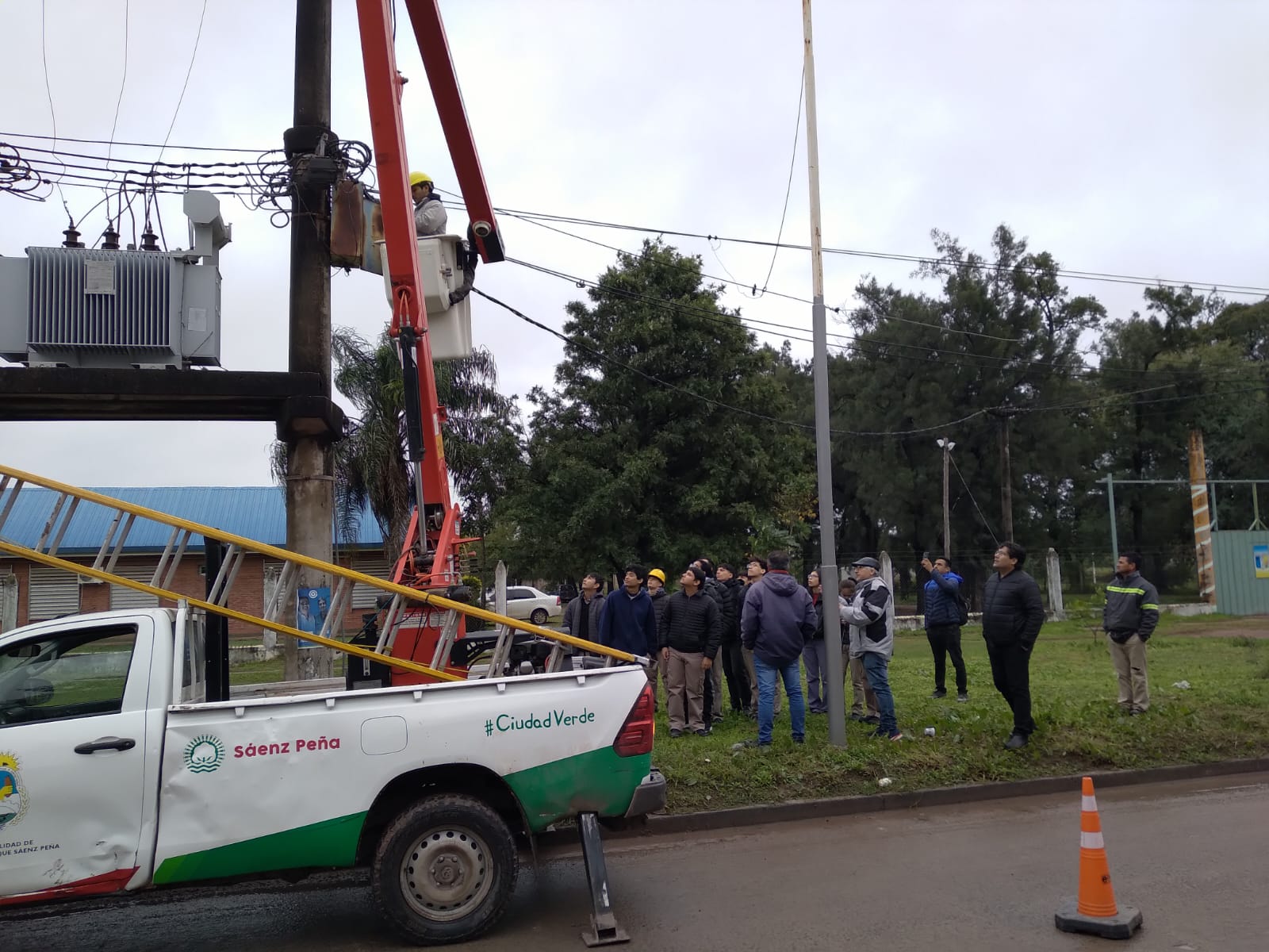 Alumnos del colegio Industrial realizaron prácticas profesionalizantes en el Municipio